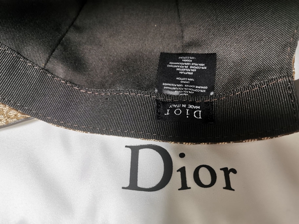 ブランド帽子素材ディテール